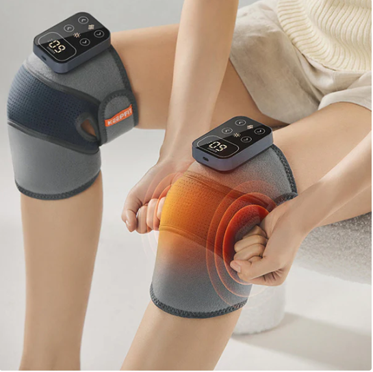 💆🔥 Masażer Kolan z Funkcją Grzania i Wyświetlaczem LED