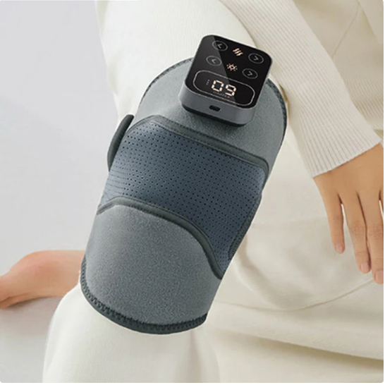 💆🔥 Masażer Kolan z Funkcją Grzania i Wyświetlaczem LED