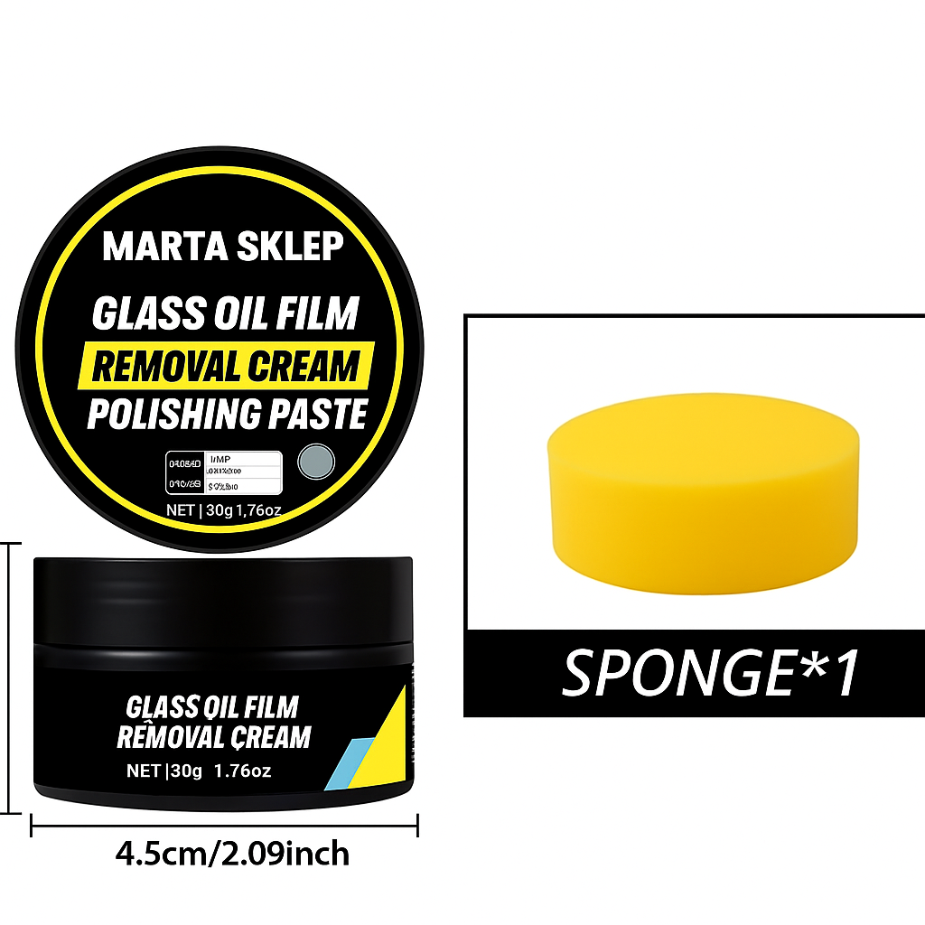 Pasta do polerowania szyb samochodowych