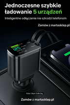 Szybka ładowarka samochodowa