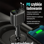 Szybka ładowarka samochodowa