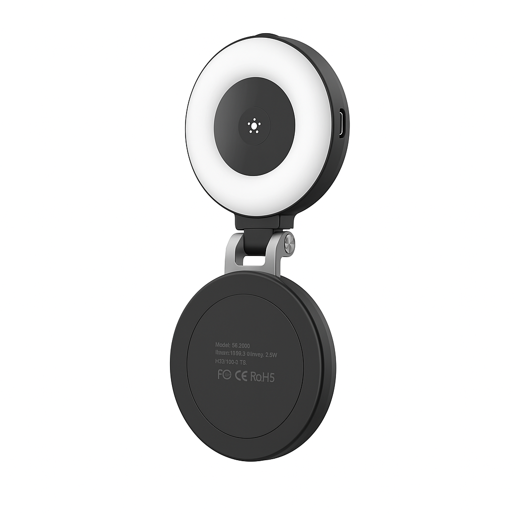 Magnetyczne światło uzupełniające do smartfonów