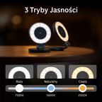 Magnetyczne światło uzupełniające do smartfonów