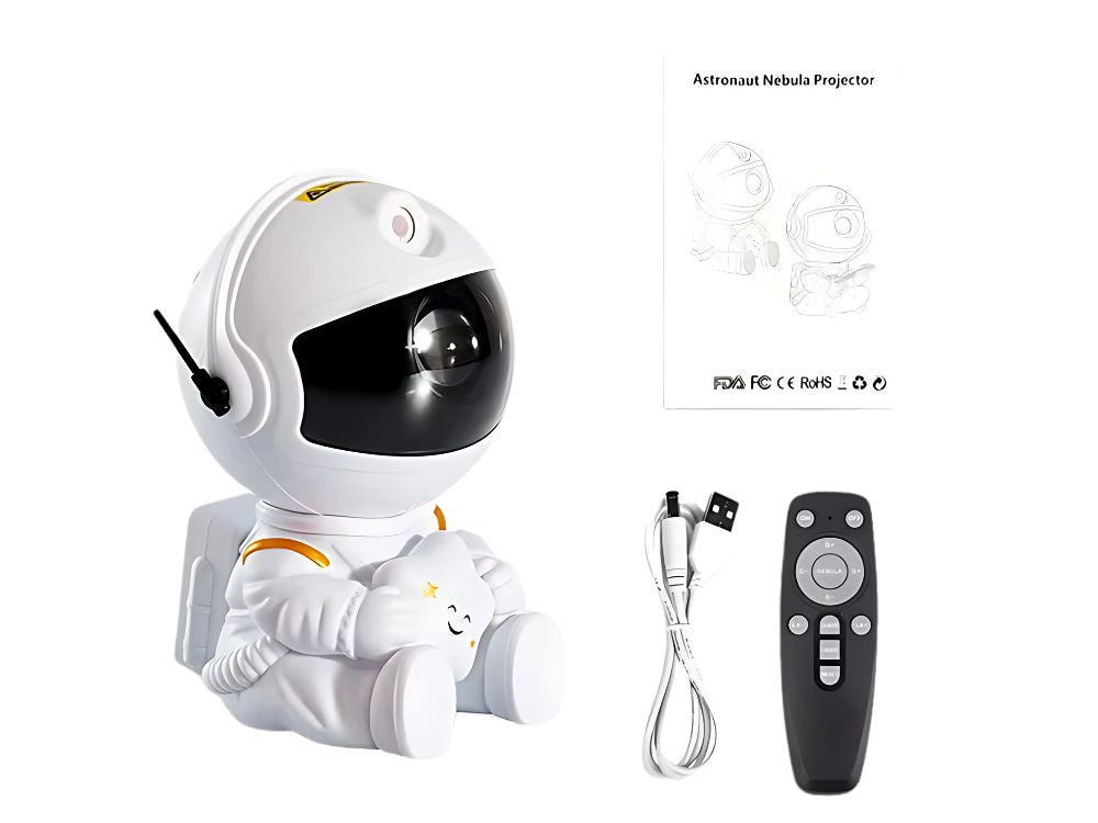 Projektor gwiazd astronauta galaktyka